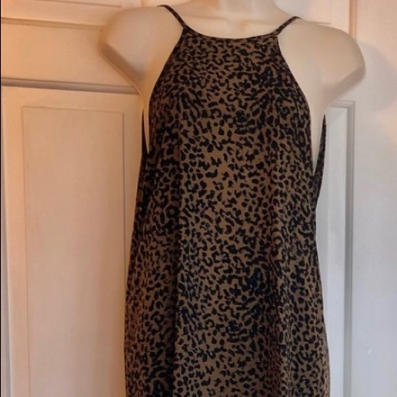 ‼️PRICE DROP TODAY‼️✨NEW✨Leopard Halter Maxi Dress✨boutique brand - SO CUTE!! - Picture 1 of 6